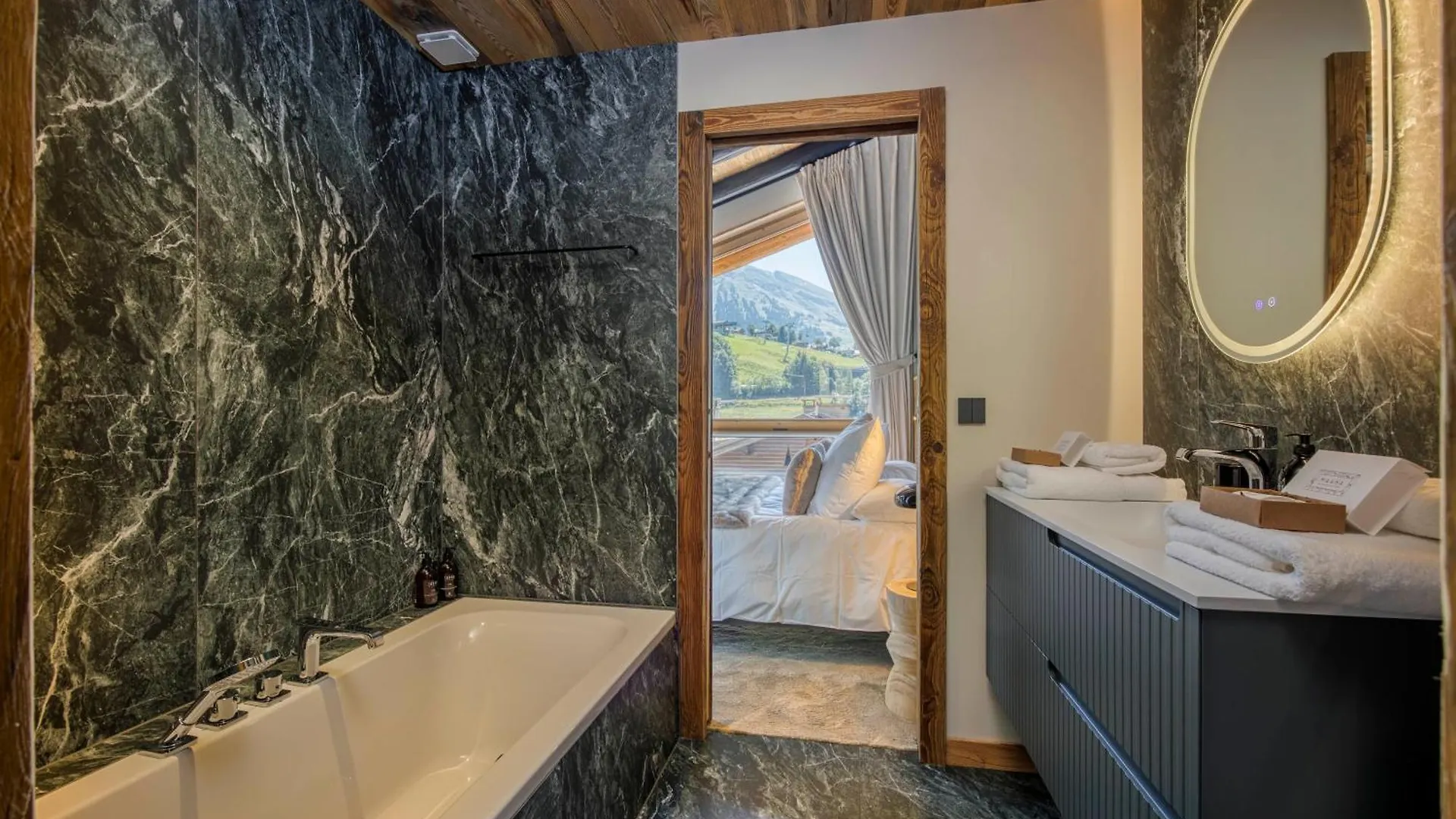 Les Chalets De La Clusaz - Chalet Le Caribou Fransa